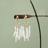 Wisteria Herkimer Diamond Earrings