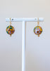 Mila Cloisonné Earrings - One of a Kind