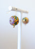 Mila Cloisonné Earrings - One of a Kind