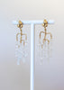 Wisteria Herkimer Diamond Earrings
