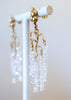 Wisteria Herkimer Diamond Earrings