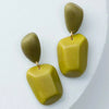 Kiwi Geo Earrings