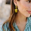 Kiwi Geo Earrings