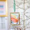 Merry & Bright XL Original Art Ornament #0