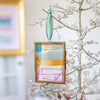 Merry & Bright XL Original Art Ornament #7