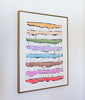 "Learning the Lines" 30x40, Gold Float Frame