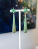 Sputnik Extra Long Drop Earring - Multiple Colors