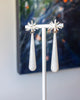 Sputnik Extra Long Drop Earring - Multiple Colors