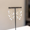 Celestial Frost Earrings - Moonstone