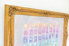 "Organized Chaos II" 45"x33" Original Artwork on Canvas in Vintage Chunky Frame