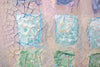 "Organized Chaos II" 45"x33" Original Artwork on Canvas in Vintage Chunky Frame