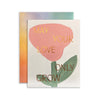 Love Only Grows - Hand Painted Greeting Card