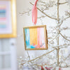 Merry & Bright Original Art Ornament #12