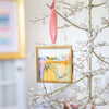 Merry & Bright Original Art Ornament #16