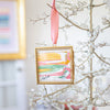 Merry & Bright Original Art Ornament #19