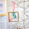 Merry & Bright Original Art Ornament #24