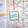 Merry & Bright Original Art Ornament #28