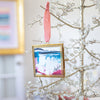 Merry & Bright Original Art Ornament #2