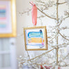 Merry & Bright Original Art Ornament #30