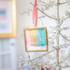 Merry & Bright Original Art Ornament #32