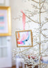 Merry & Bright Original Art Ornament #40