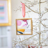 Merry & Bright Original Art Ornament #9