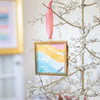 Merry & Bright Original Art Ornament #9
