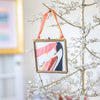 Merry & Bright Original Art Ornament Velvet #2