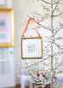 Merry & Bright Original Art Ornament Velvet #1