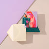 Orchid Love - Hand Painted Greeting Card