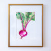"Ordinary Beauty" in 8x10 Brass Frames - Beet