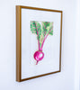 "Ordinary Beauty" in 8x10 Brass Frames - Beet