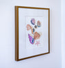 "Ordinary Beauty" in 8x10 Brass Frames - Sea Shells