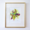 "Ordinary Beauty" in 8x10 Gold Frames - Tropical Leaves