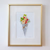 "Ordinary Beauty" in 8x10 Gold Frames - "Happy May Day"