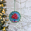 Scallop Floral Ornament #10