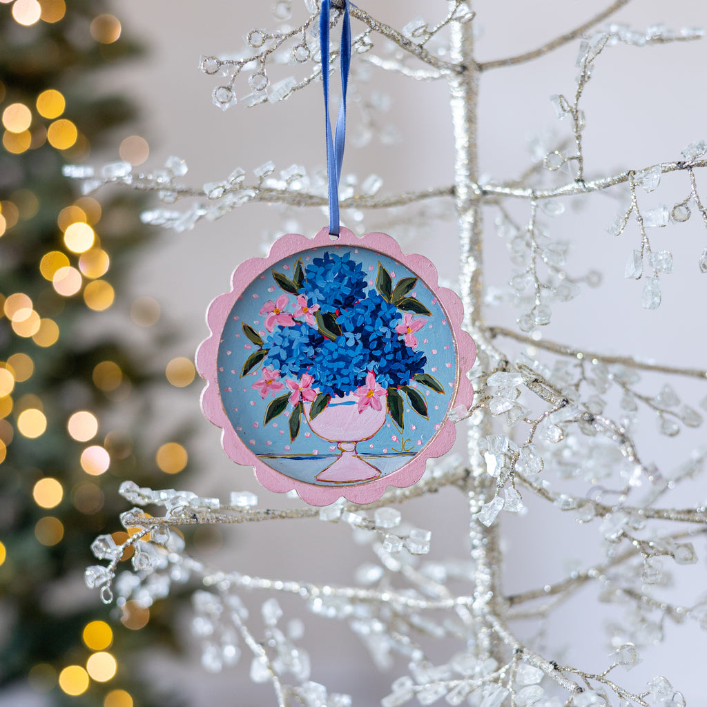 Scallop Floral Ornament #11