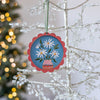 Scallop Floral Ornament #12