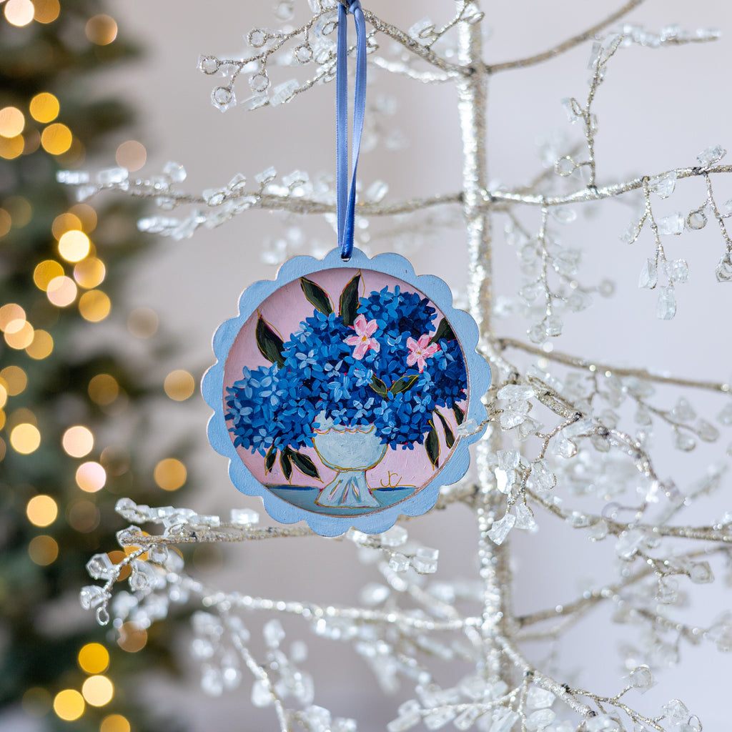Scallop Floral Ornament #14
