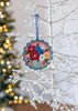 Scallop Floral Ornament #16