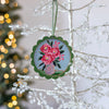 Scallop Floral Ornament #20