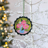 Scallop Floral Ornament #21