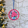 Scallop Floral Ornament #24