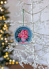 Scallop Floral Ornament #9