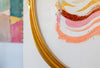 "Joy in Motion" Original Painting in Custom Gold Oval Frame 16"x20"