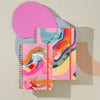 Moglea Hand Painted Palmita Composition Notebook - 2 sizes