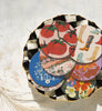 Gold Foil Stamped Artful Coasters