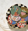 Gold Foil Stamped Artful Coasters
