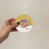 Gold Foil Stamped Artful Coasters