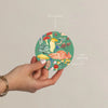 Gold Foil Stamped Artful Coasters